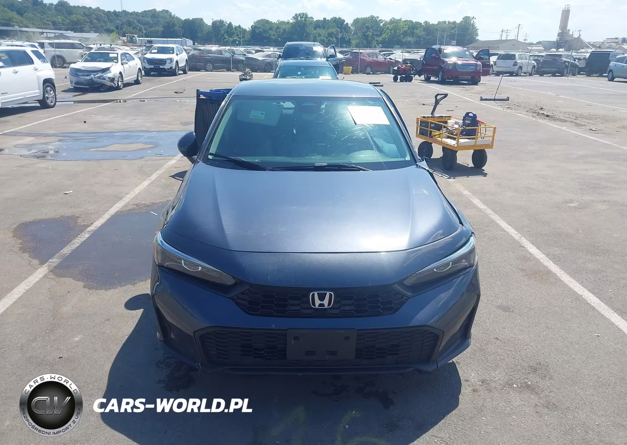 2025 Honda Civic Lx VIN:2HGFE2F22SH596194 - 12
