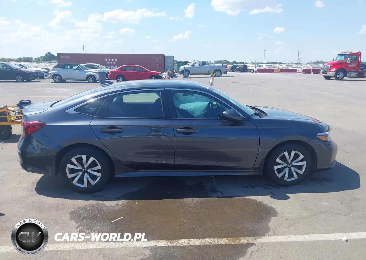 2025 Honda Civic Lx VIN:2HGFE2F22SH596194 - 13