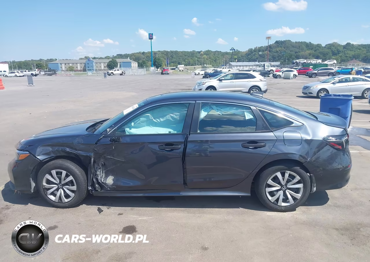 2025 Honda Civic Lx VIN:2HGFE2F22SH596194 - 14