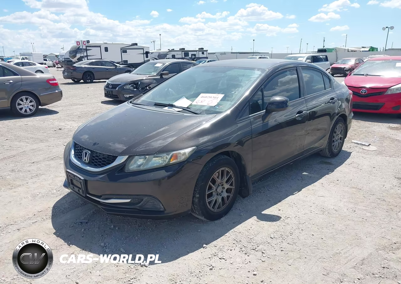 2013 Honda Civic Lx VIN:2HGFB2F57DH543299 - 2
