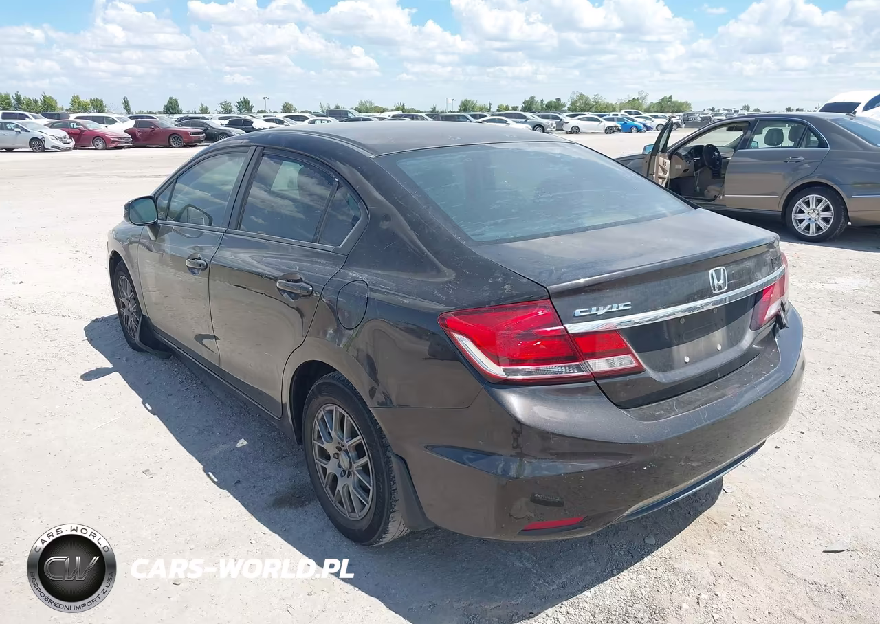 2013 Honda Civic Lx VIN:2HGFB2F57DH543299 - 3