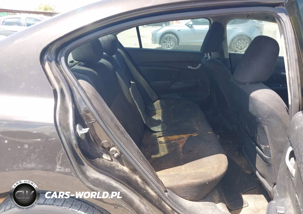 2013 Honda Civic Lx VIN:2HGFB2F57DH543299 - 8