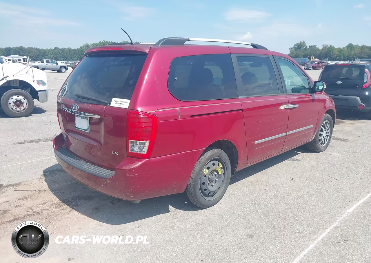 2012 Kia Sedona Ex VIN:KNDMH4C7XC6427536 - 4