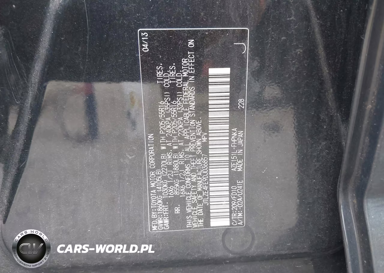 2013 Scion Xb VIN:JTLZE4FE9DJ036857 - 9