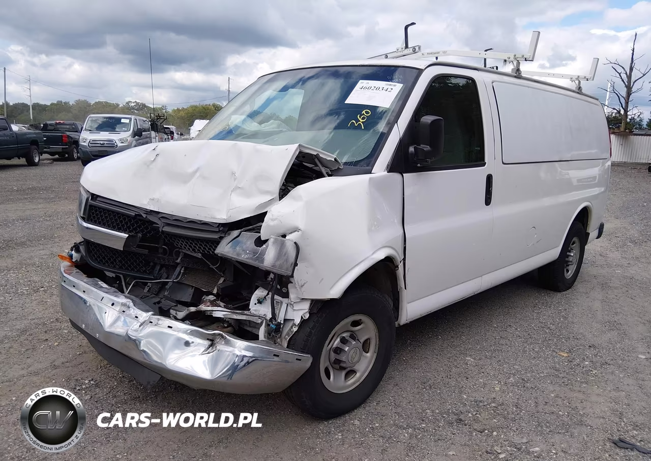 2016 Chevrolet Express 3500 Work Van VIN:1GCZGGFG3G1261773 - 2