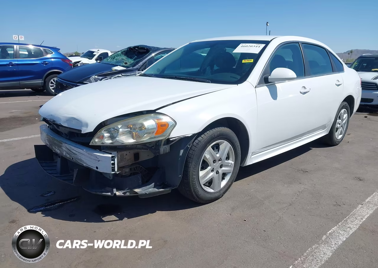 2010 Chevrolet Impala Ls VIN:2G1WA5EK5A1263551 - 2