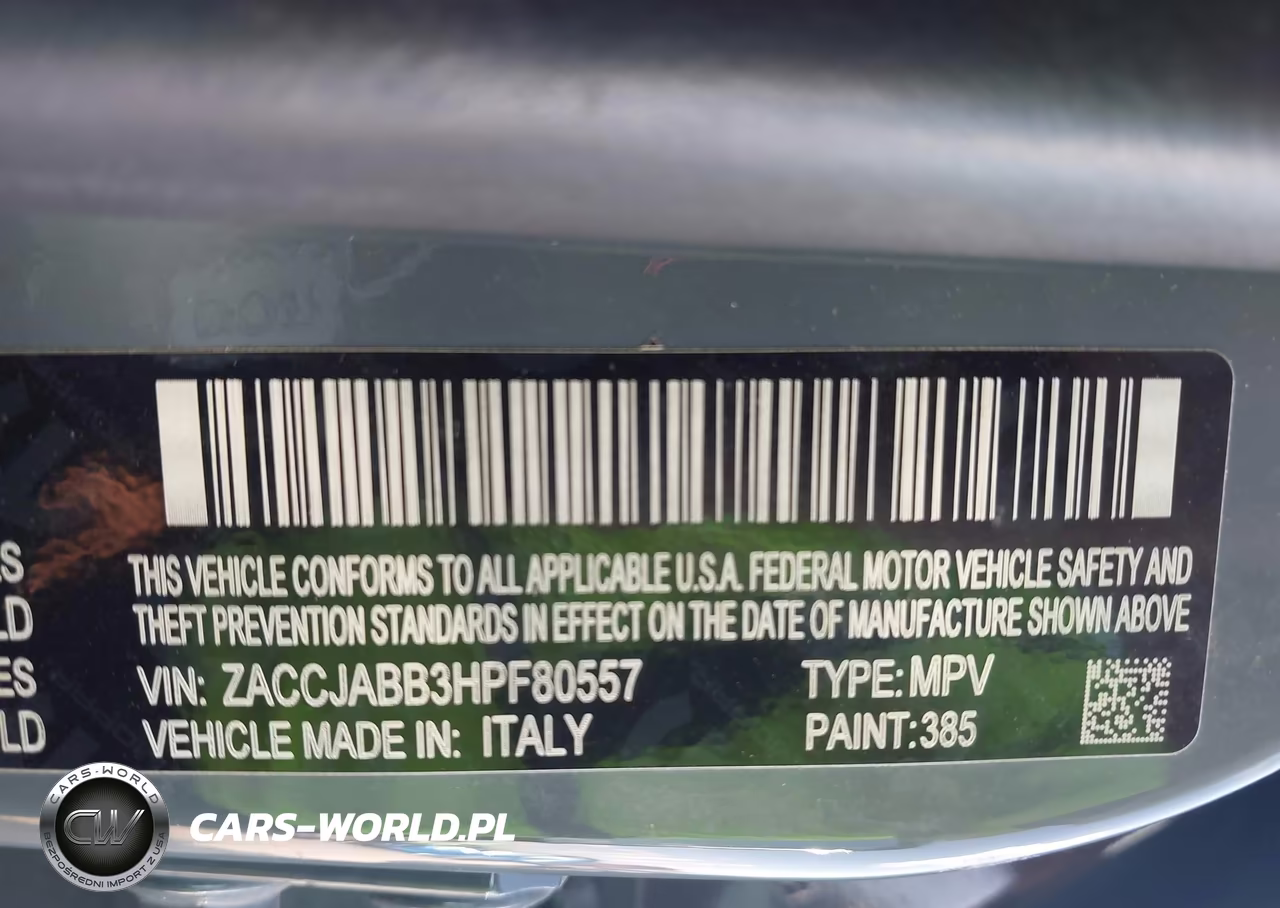 2017 Jeep Renegade Altitude VIN:ZACCJABB3HPF80557 - 9