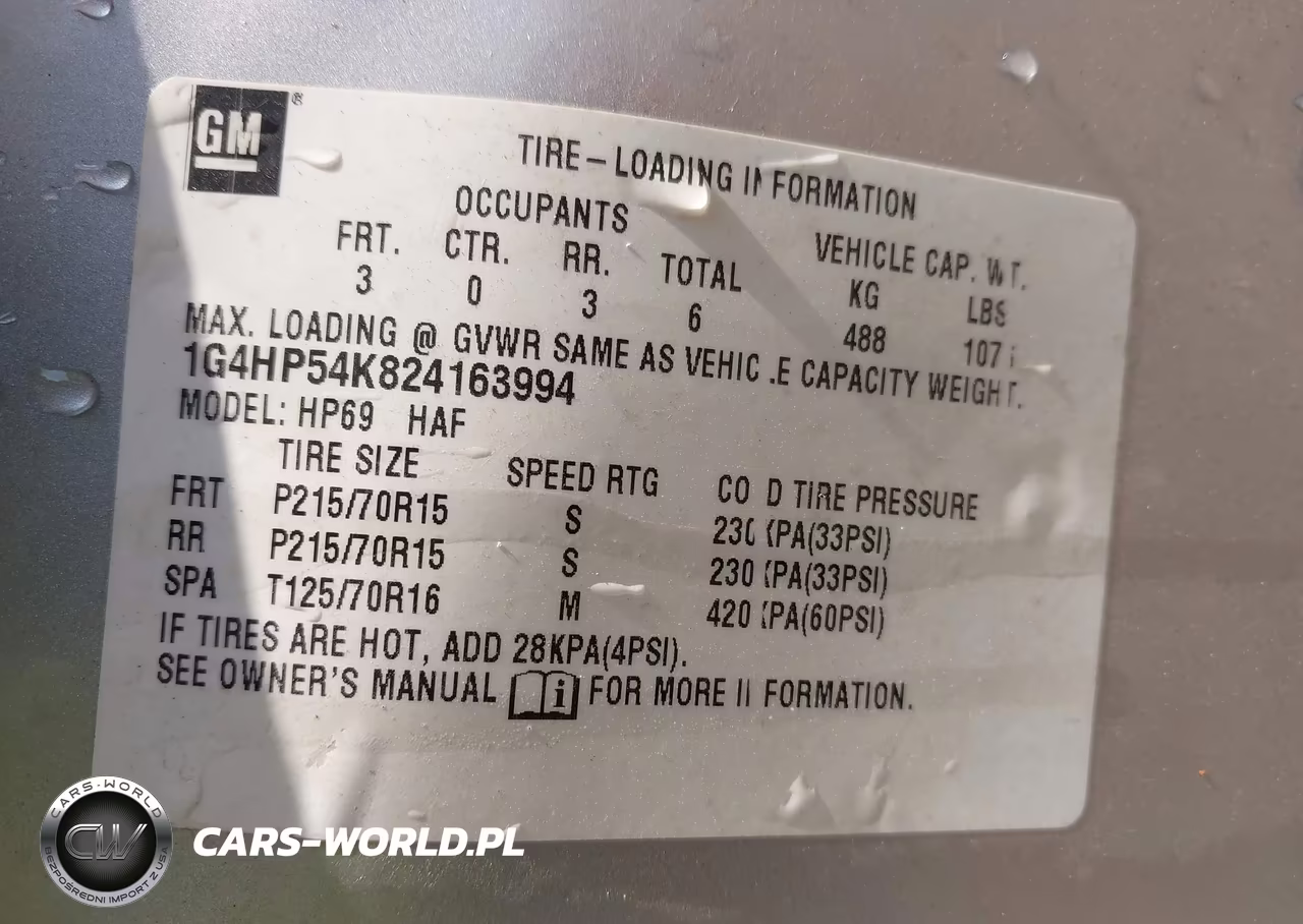 2002 Buick Lesabre Custom VIN:1G4HP54K824163994 - 9