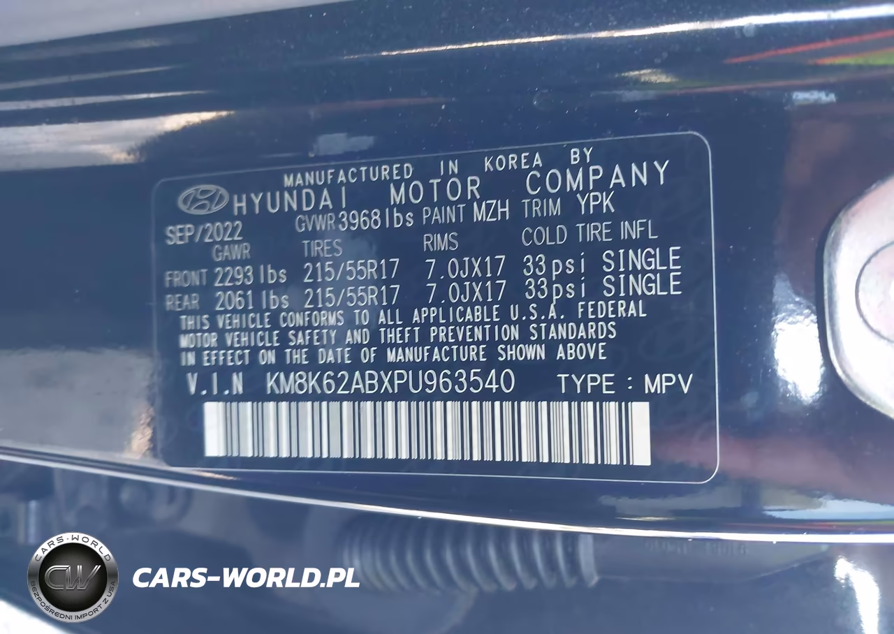 2023 Hyundai Kona Sel VIN:KM8K62ABXPU963540 - 9
