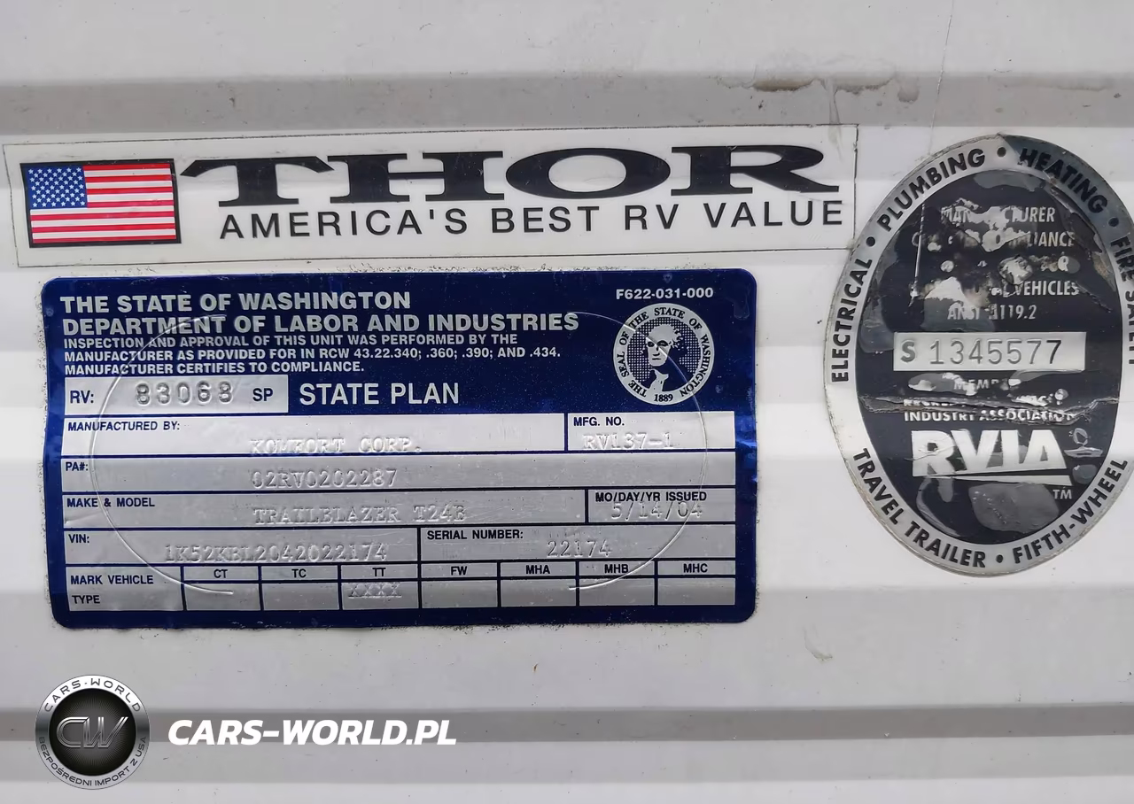 2004 Komfort Corp. Komfort 24B VIN:1K52KBL2042022174 - 9