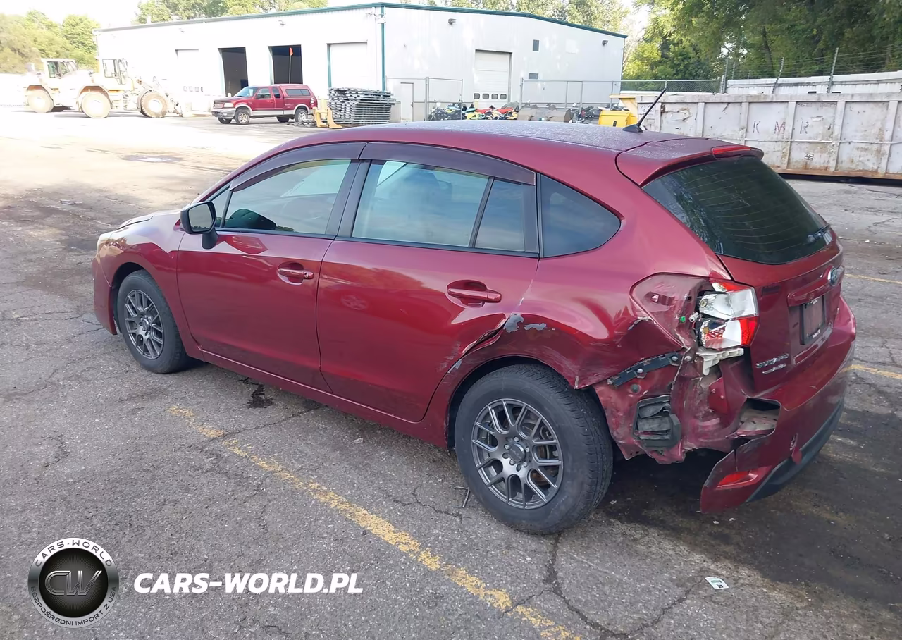 2016 Subaru Impreza 2.0I VIN:JF1GPAA67G8283338 - 3