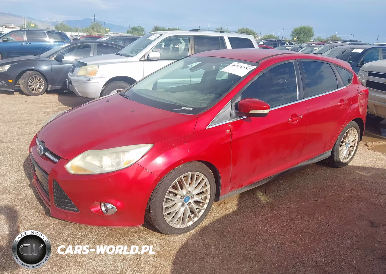 2012 Ford Focus Sel VIN:1FAHP3M29CL215865 - 2