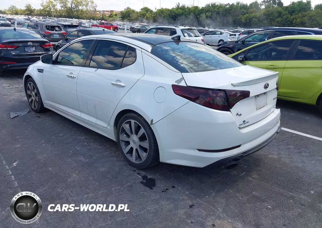 2012 Kia Optima Sx VIN:5XXGR4A63CG014296 - 3