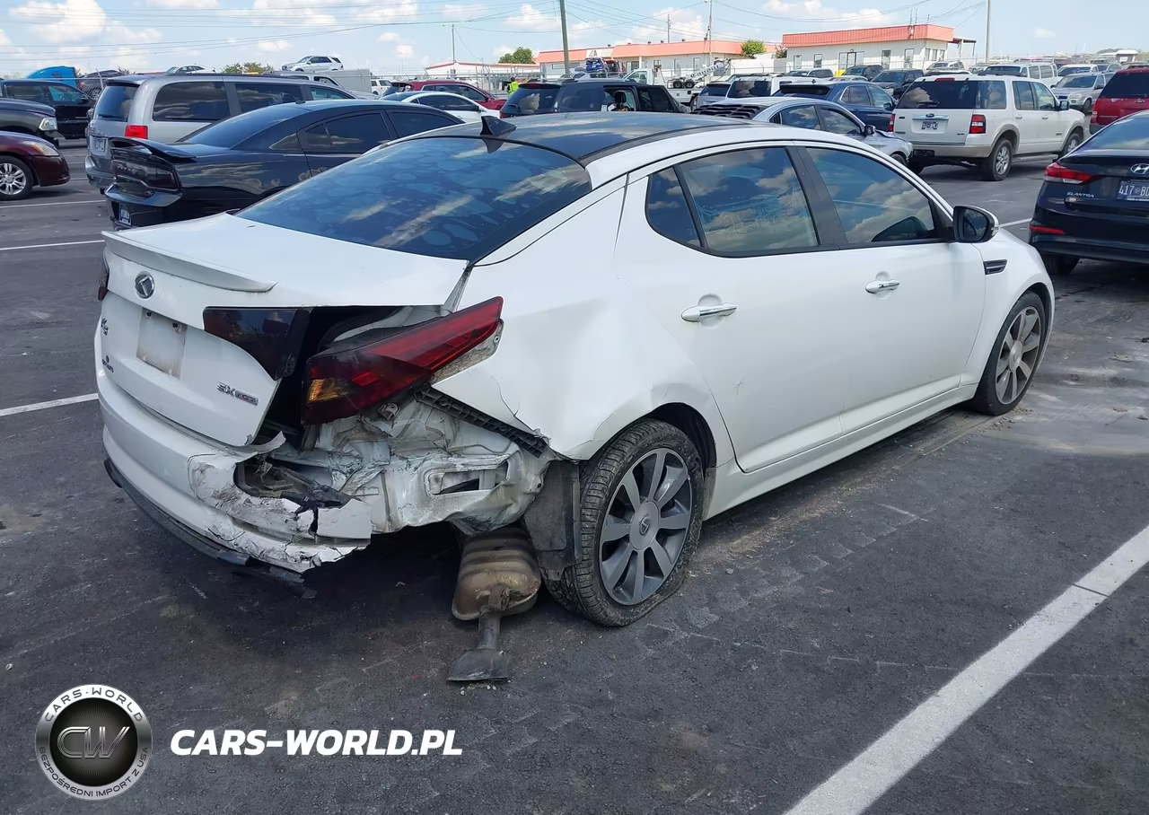 2012 Kia Optima Sx VIN:5XXGR4A63CG014296 - 4