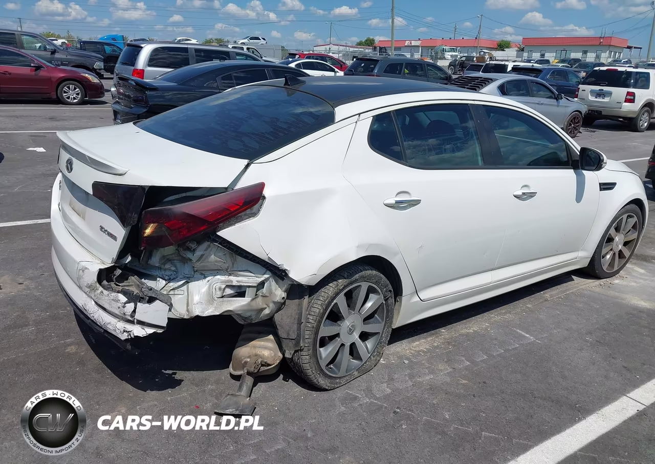 2012 Kia Optima Sx VIN:5XXGR4A63CG014296 - 6