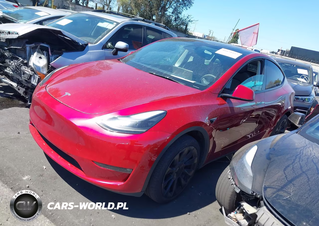 2024 Tesla Model Y Long Range Dual Motor All-Wheel Drive VIN:7SAYGDEE4RF013667 - 2