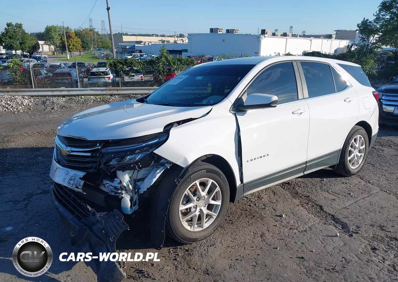 2022 Chevrolet Equinox Fwd Lt VIN:3GNAXKEV1NL192398 - 2