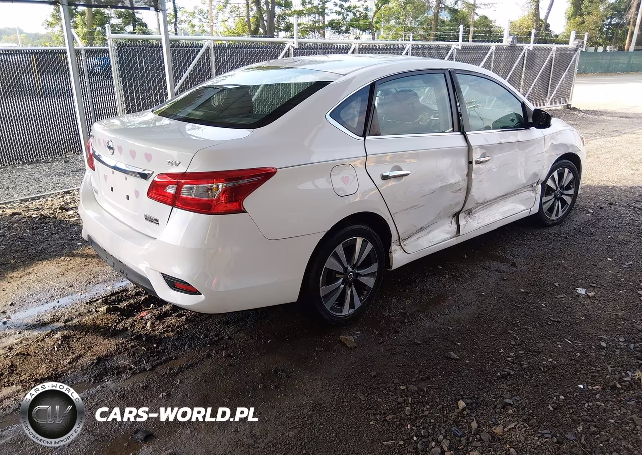 2019 Nissan Sentra Sv VIN:3N1AB7AP2KY286304 - 4
