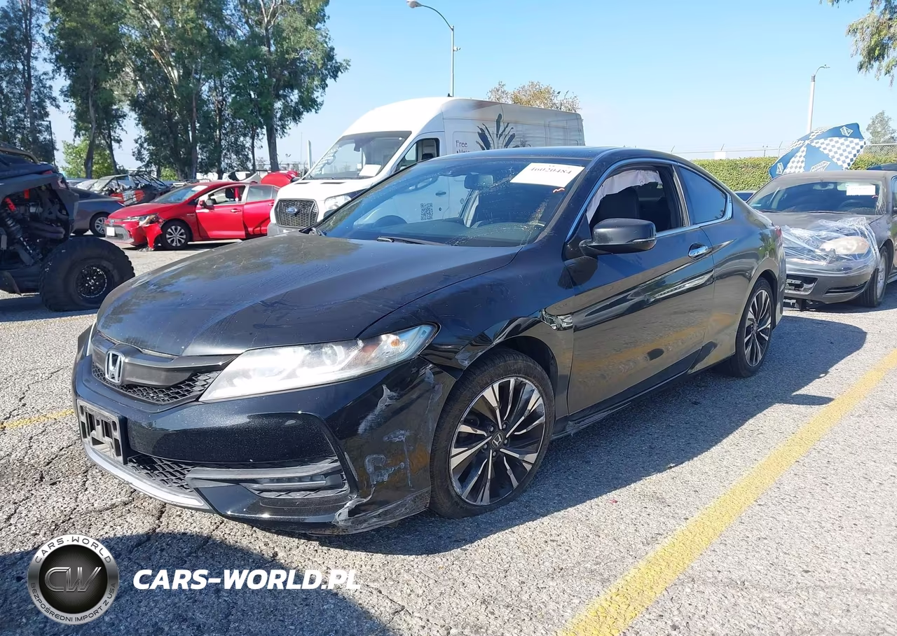 2016 Honda Accord Ex-L V-6 VIN:1HGCT2B96GA007407 - 2