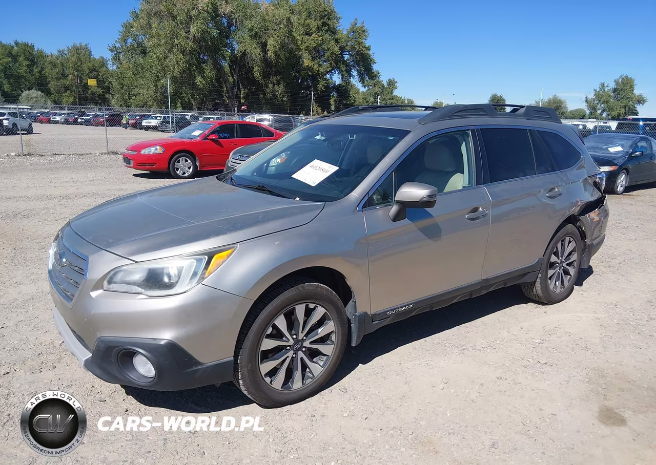 2015 Subaru Outback 2.5I Limited VIN:4S4BSBNC0F3252092 - 2
