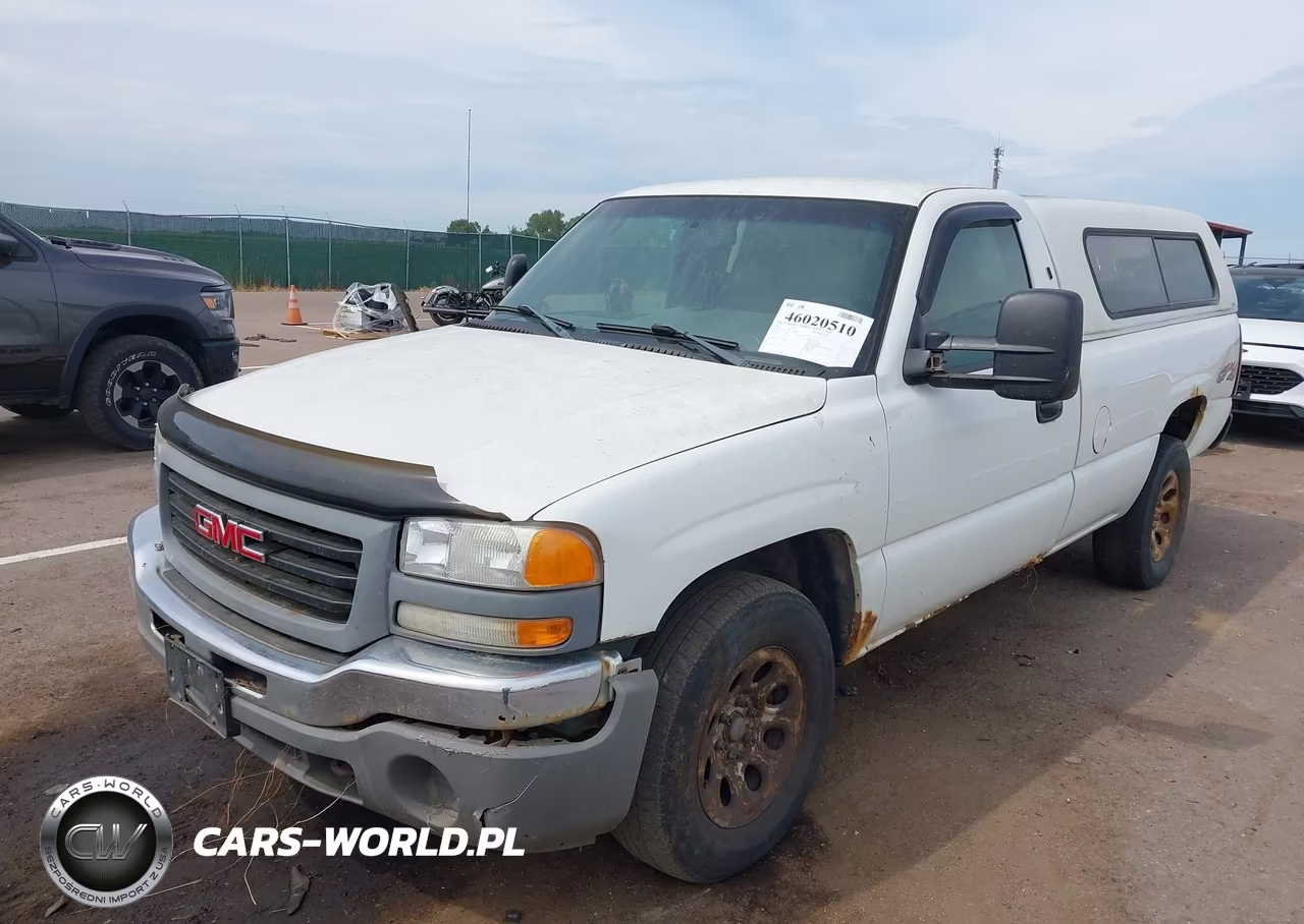 2006 GMC Sierra 1500 Work Truck VIN:3GTEK14Z46G257648 - 2