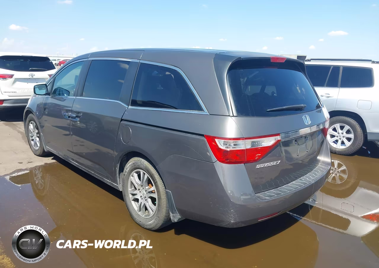 2013 Honda Odyssey Ex VIN:5FNRL5H47DB019493 - 3