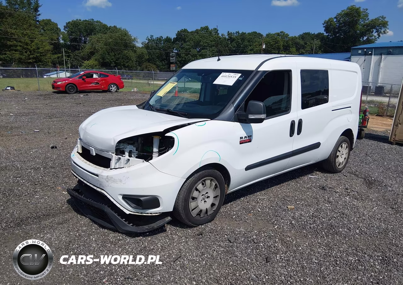 2017 Ram Promaster City Tradesman Slt VIN:ZFBERFBBXH6D57505 - 2