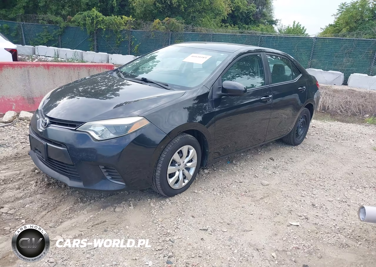 2015 Toyota Corolla Le VIN:2T1BURHE9FC380018 - 2