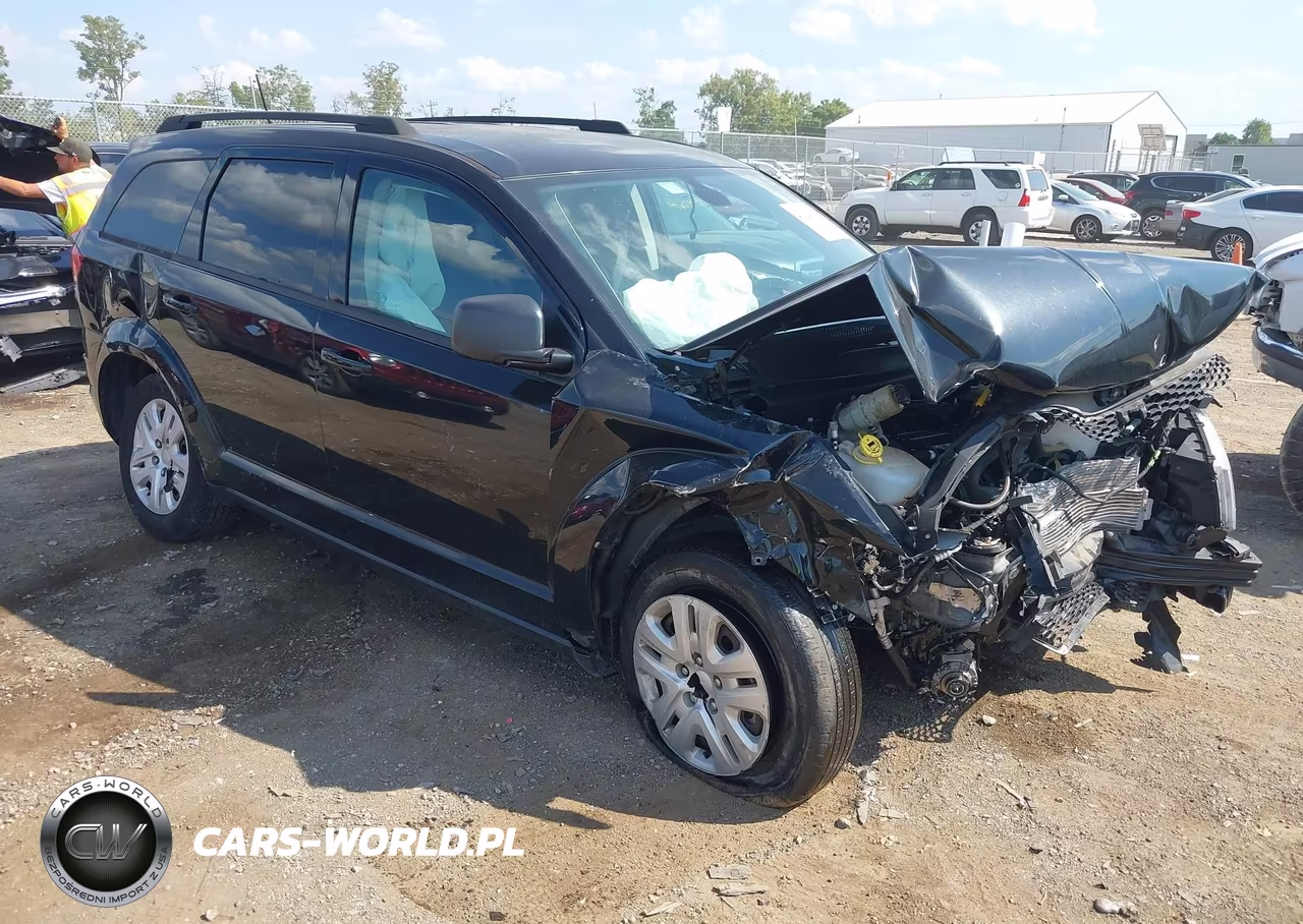 2018 Dodge Journey Se VIN:3C4PDCAB9JT519542 - 1