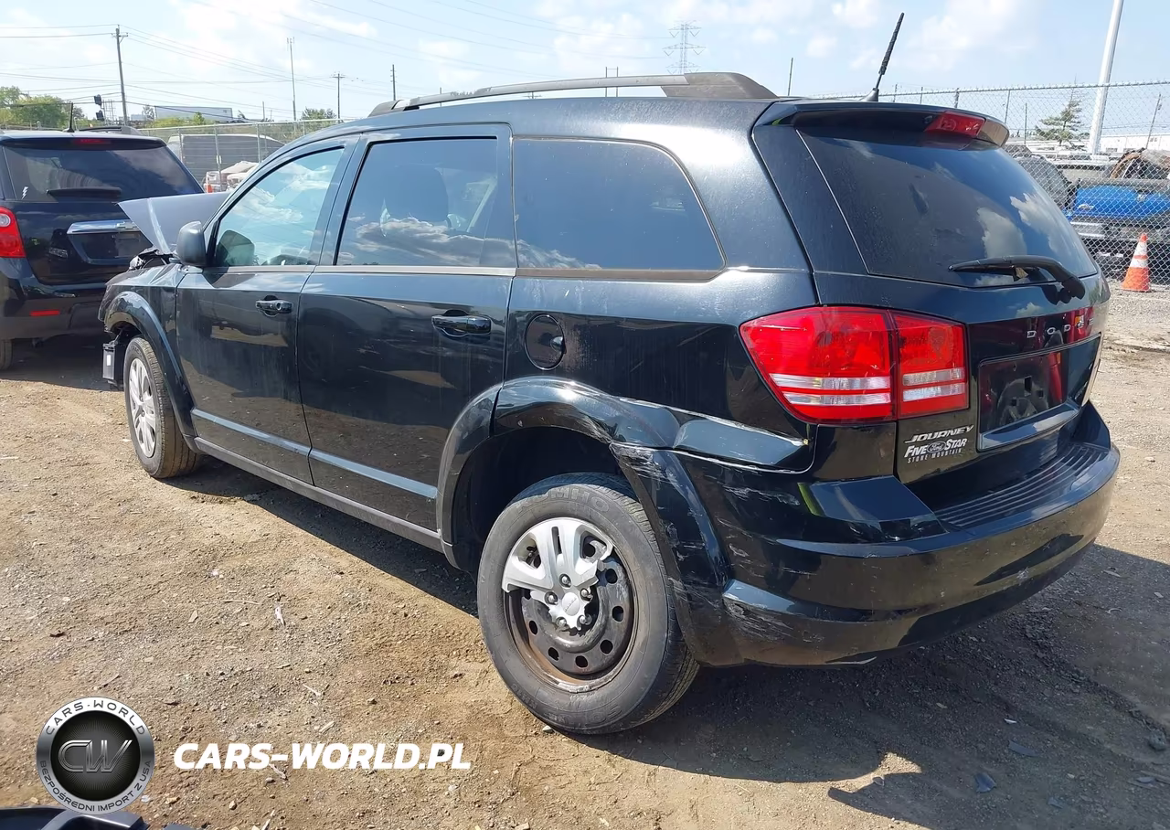 2018 Dodge Journey Se VIN:3C4PDCAB9JT519542 - 3