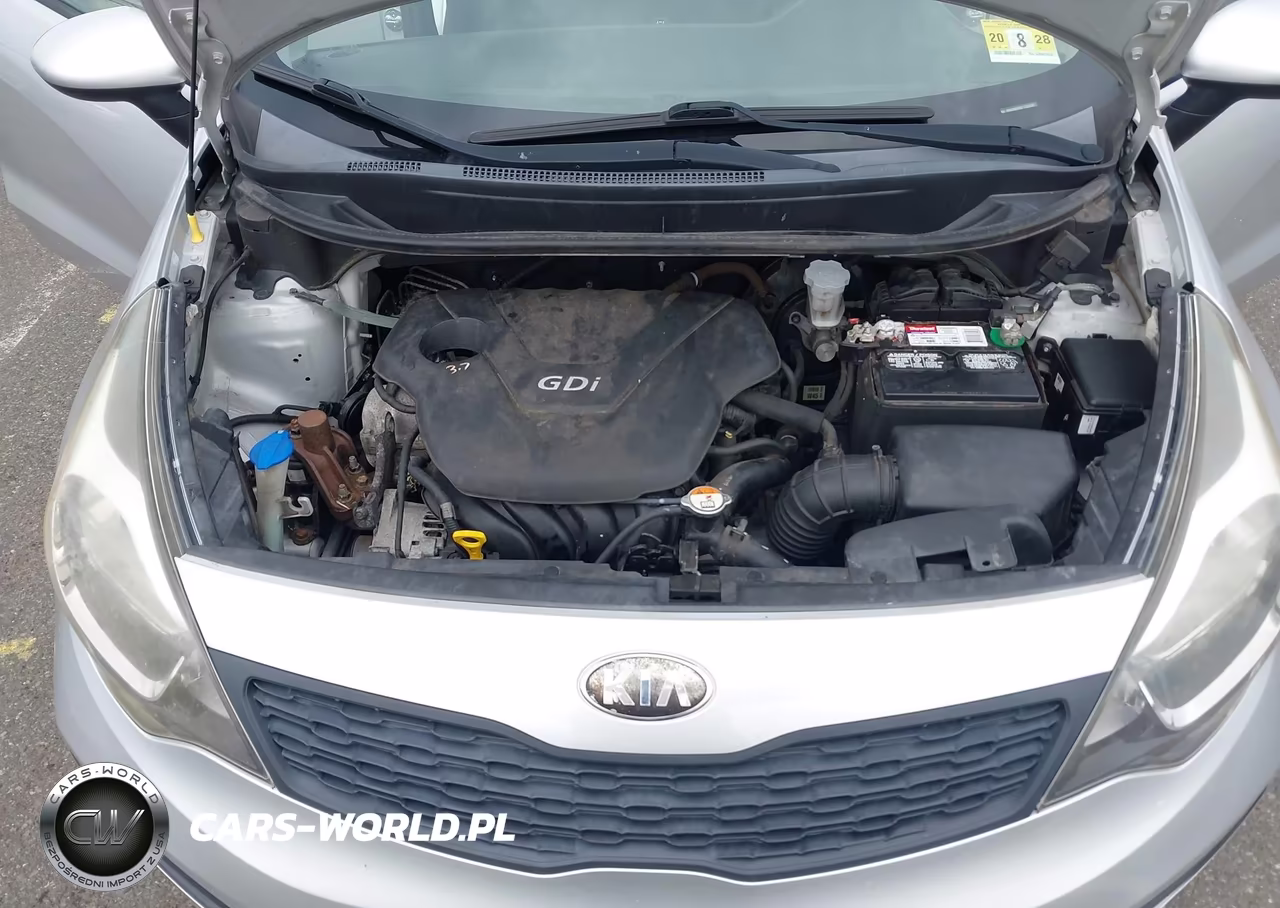 2013 Kia Rio Lx VIN:KNADM4A33D6223641 - 10