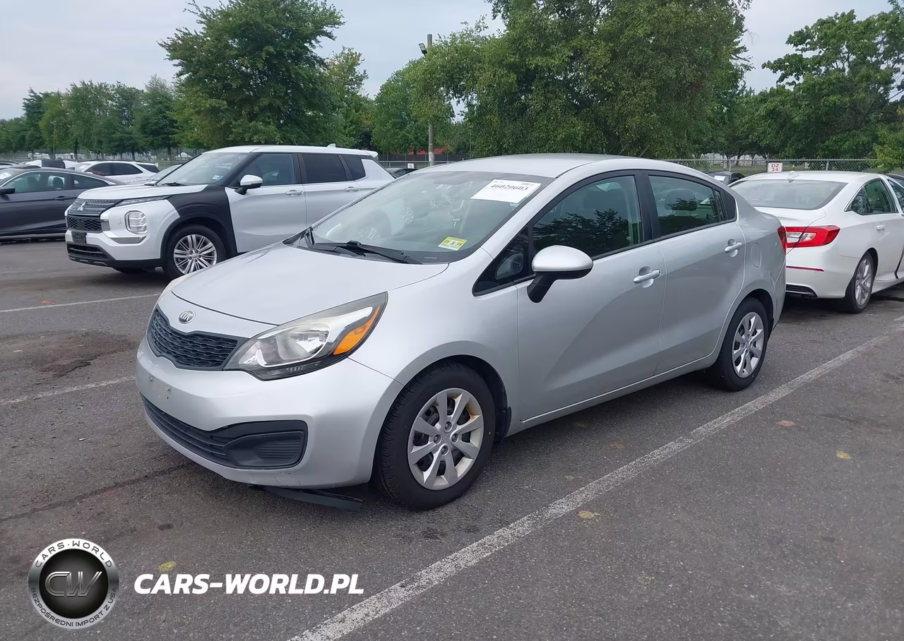 2013 Kia Rio Lx VIN:KNADM4A33D6223641 - 2