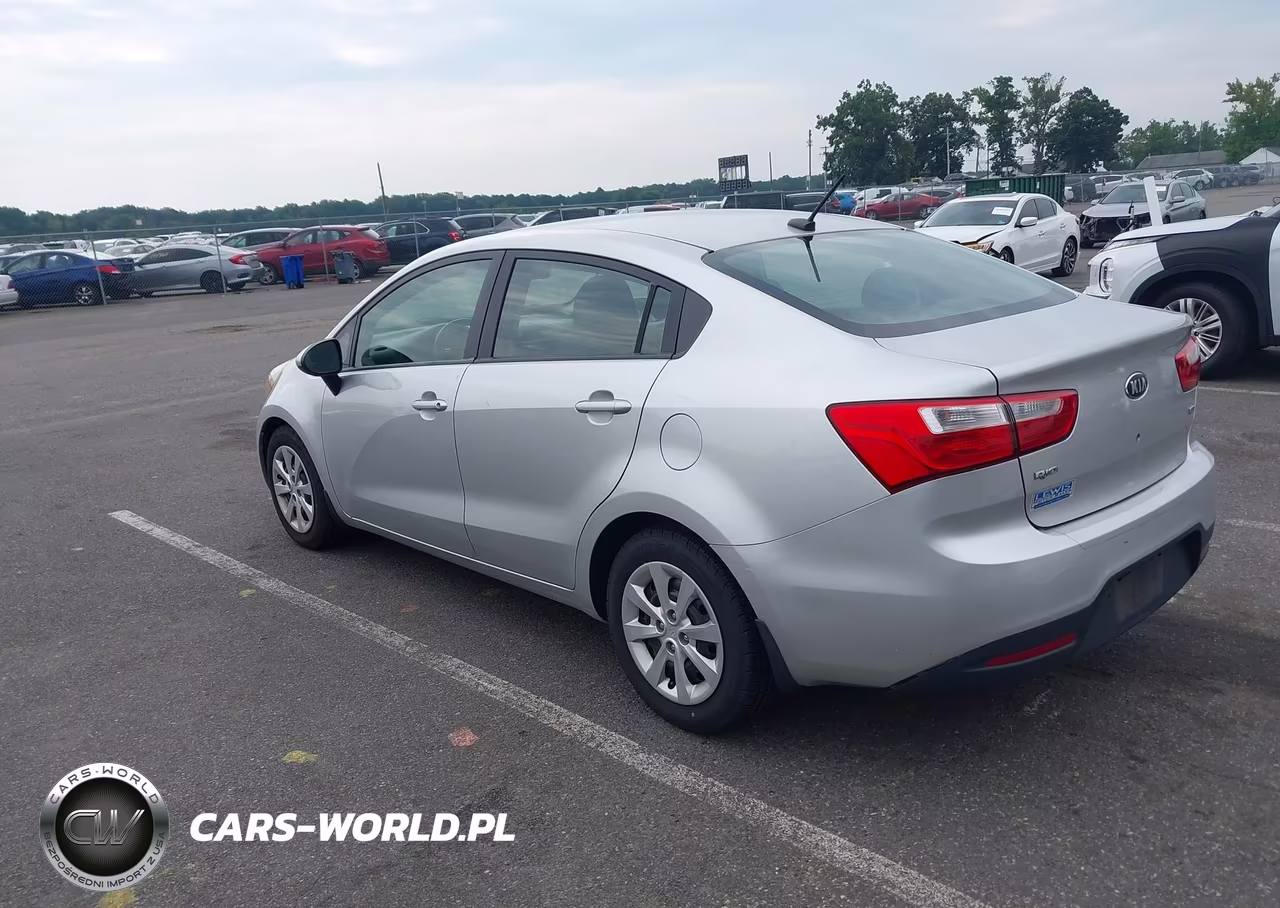 2013 Kia Rio Lx VIN:KNADM4A33D6223641 - 3