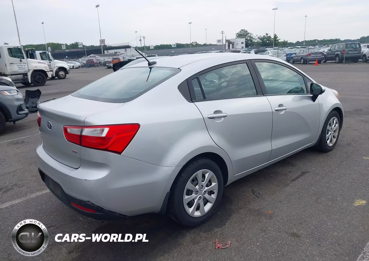2013 Kia Rio Lx VIN:KNADM4A33D6223641 - 4