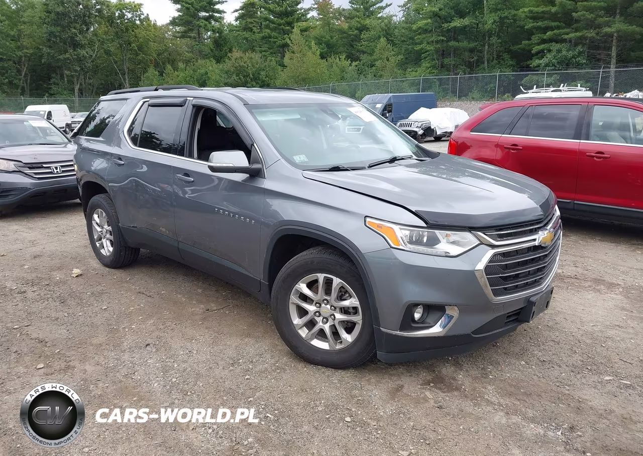 2021 Chevrolet Traverse Awd Lt Cloth VIN:1GNEVGKW2MJ235699 - 1