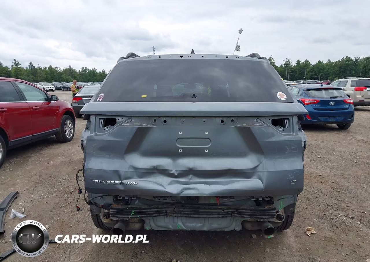 2021 Chevrolet Traverse Awd Lt Cloth VIN:1GNEVGKW2MJ235699 - 17