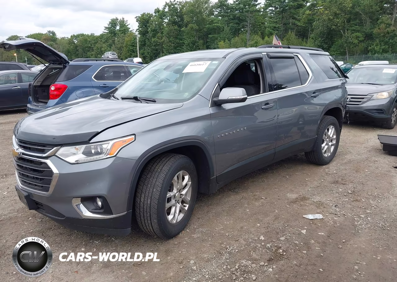 2021 Chevrolet Traverse Awd Lt Cloth VIN:1GNEVGKW2MJ235699 - 2