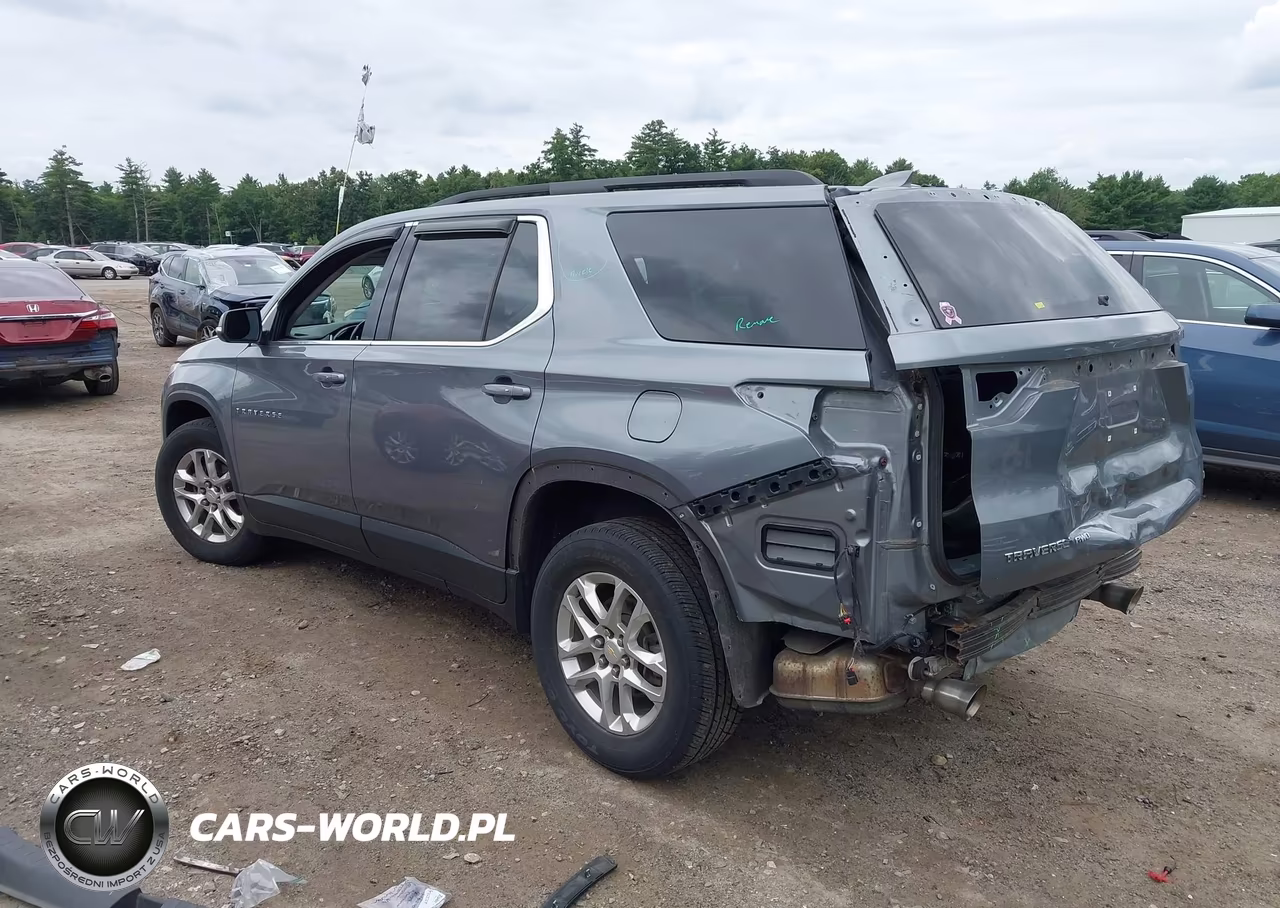 2021 Chevrolet Traverse Awd Lt Cloth VIN:1GNEVGKW2MJ235699 - 3
