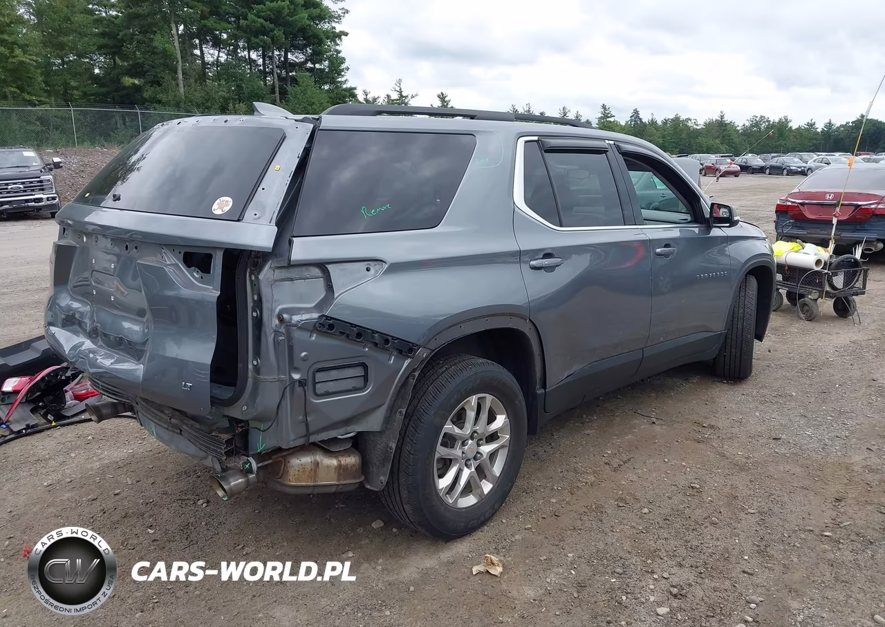 2021 Chevrolet Traverse Awd Lt Cloth VIN:1GNEVGKW2MJ235699 - 4