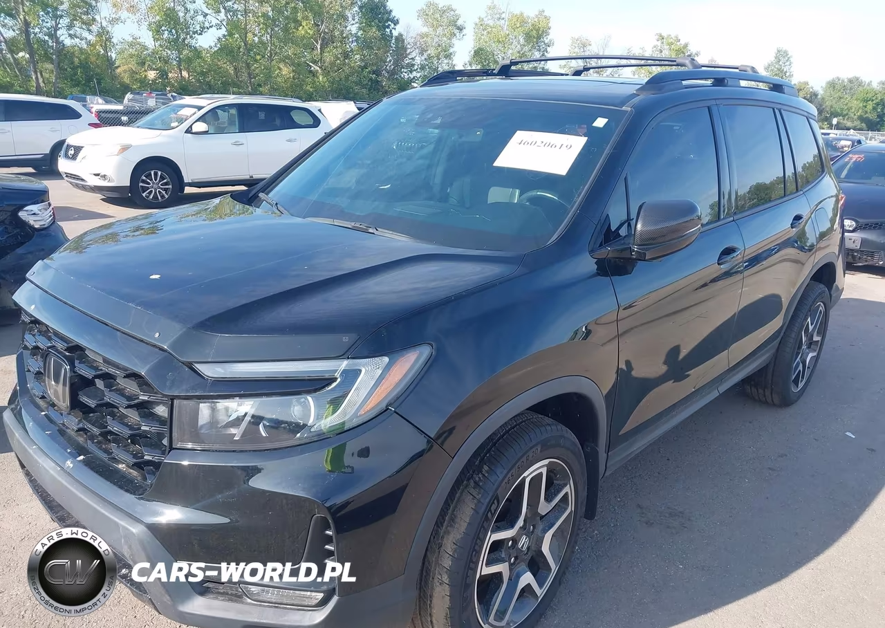 2022 Honda Passport Awd Elite VIN:5FNYF8H01NB030430 - 2