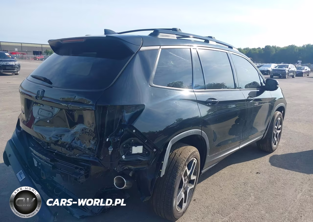 2022 Honda Passport Awd Elite VIN:5FNYF8H01NB030430 - 4
