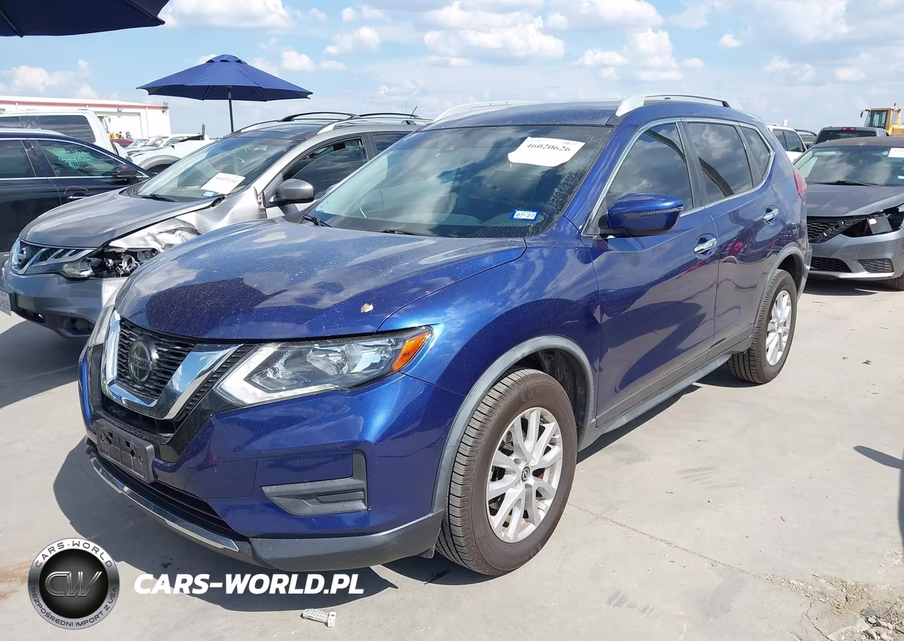 2019 Nissan Rogue Sv VIN:JN8AT2MV6KW371066 - 2