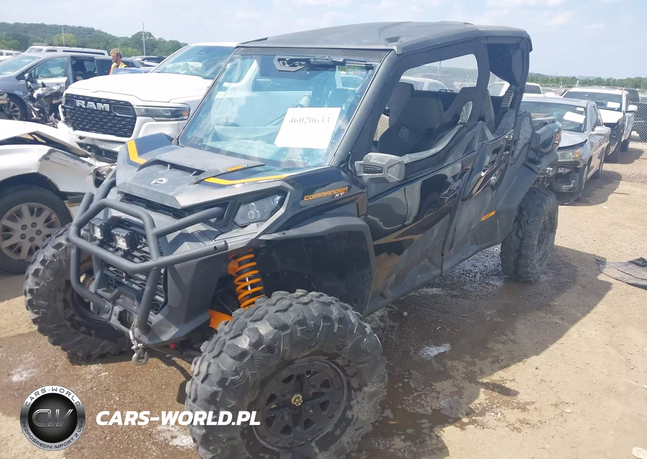 2022 Can-Am Commander Max Xt 1000R-Xt-P 1000R VIN:3JB1CAX40NK001646 - 2
