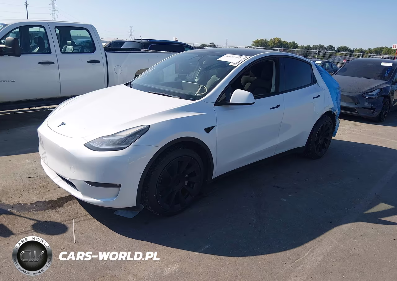 2022 Tesla Model Y Long Range Dual Motor All-Wheel Drive VIN:7SAYGDEE3NF386421 - 2
