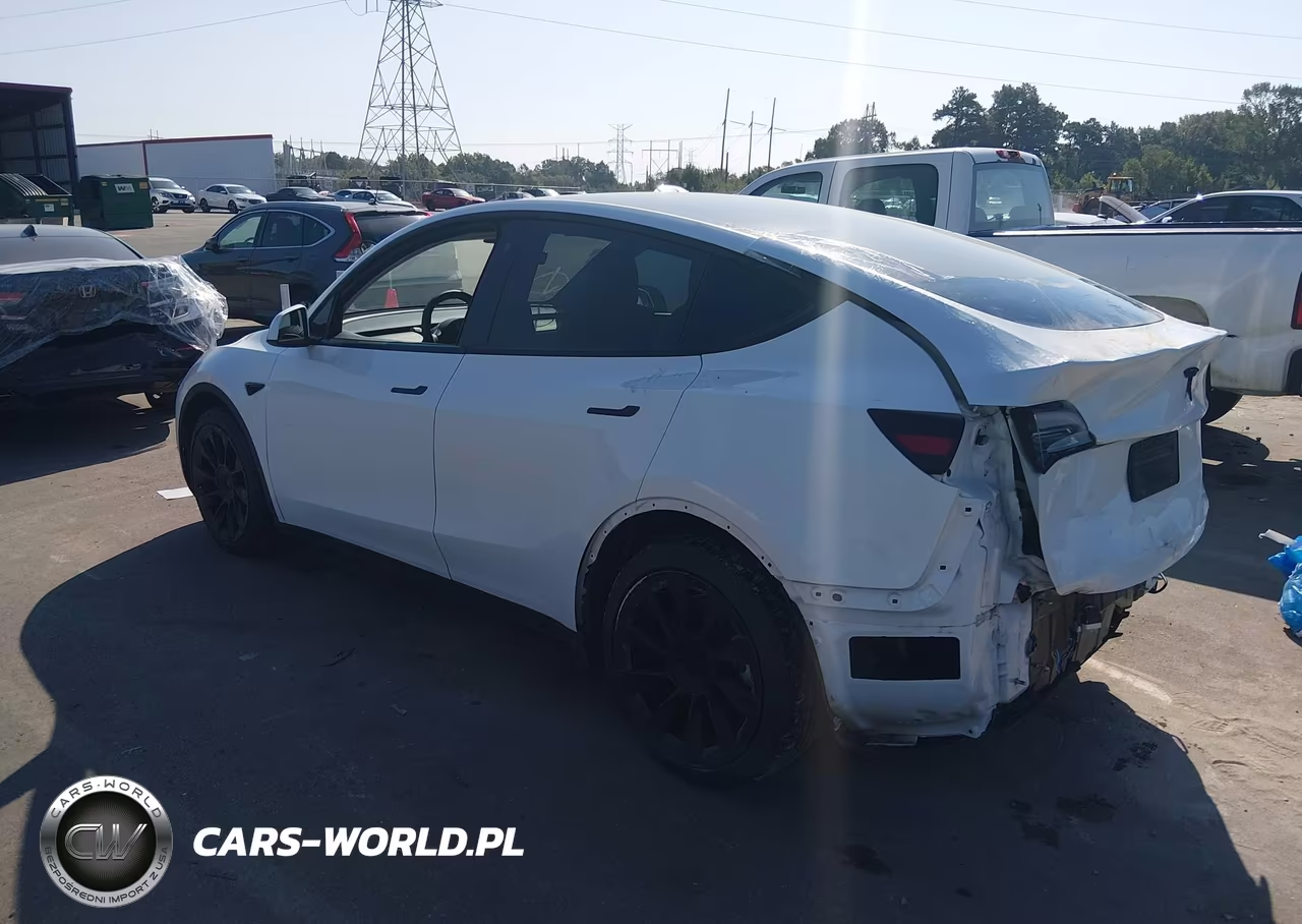 2022 Tesla Model Y Long Range Dual Motor All-Wheel Drive VIN:7SAYGDEE3NF386421 - 3