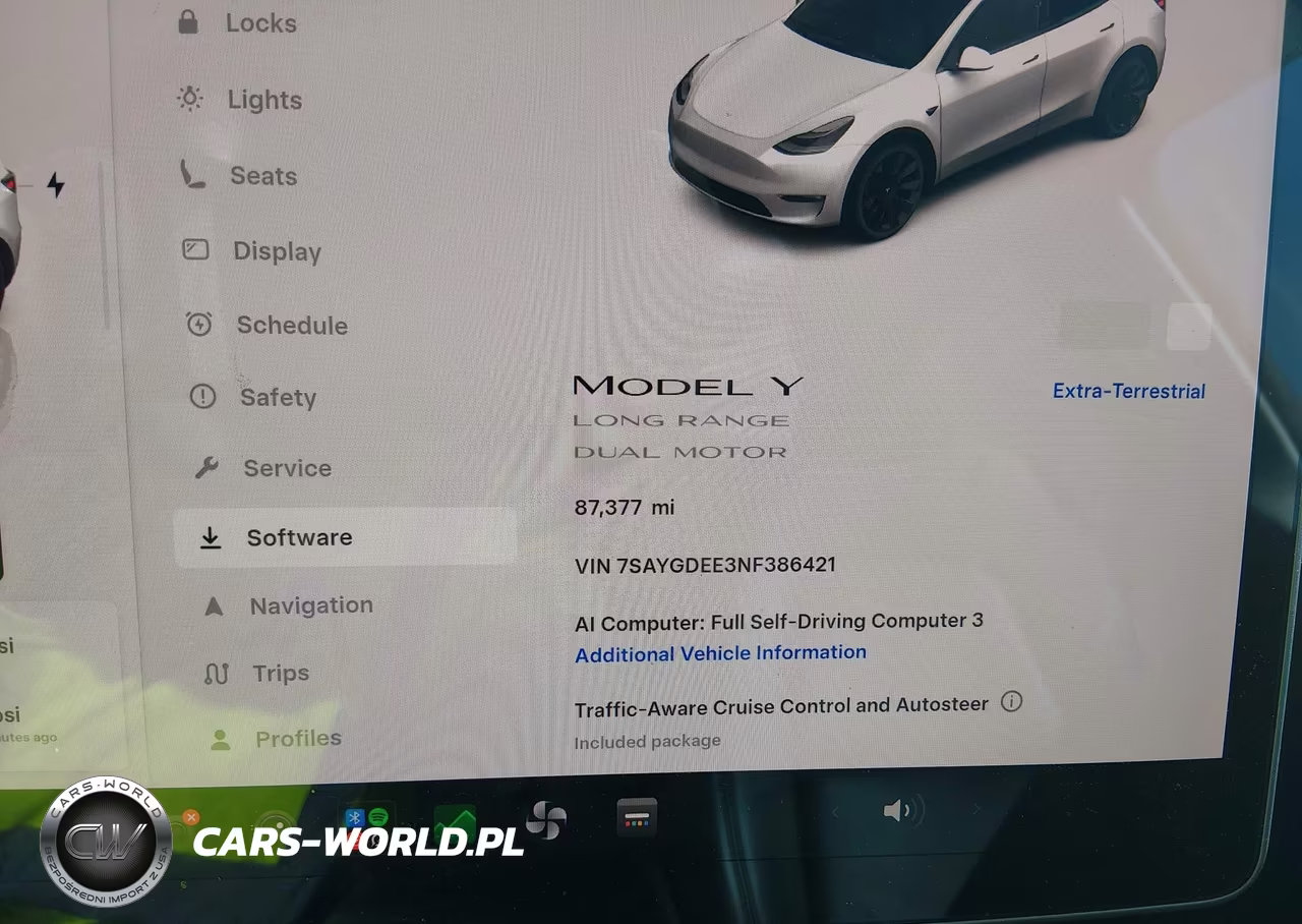 2022 Tesla Model Y Long Range Dual Motor All-Wheel Drive VIN:7SAYGDEE3NF386421 - 7