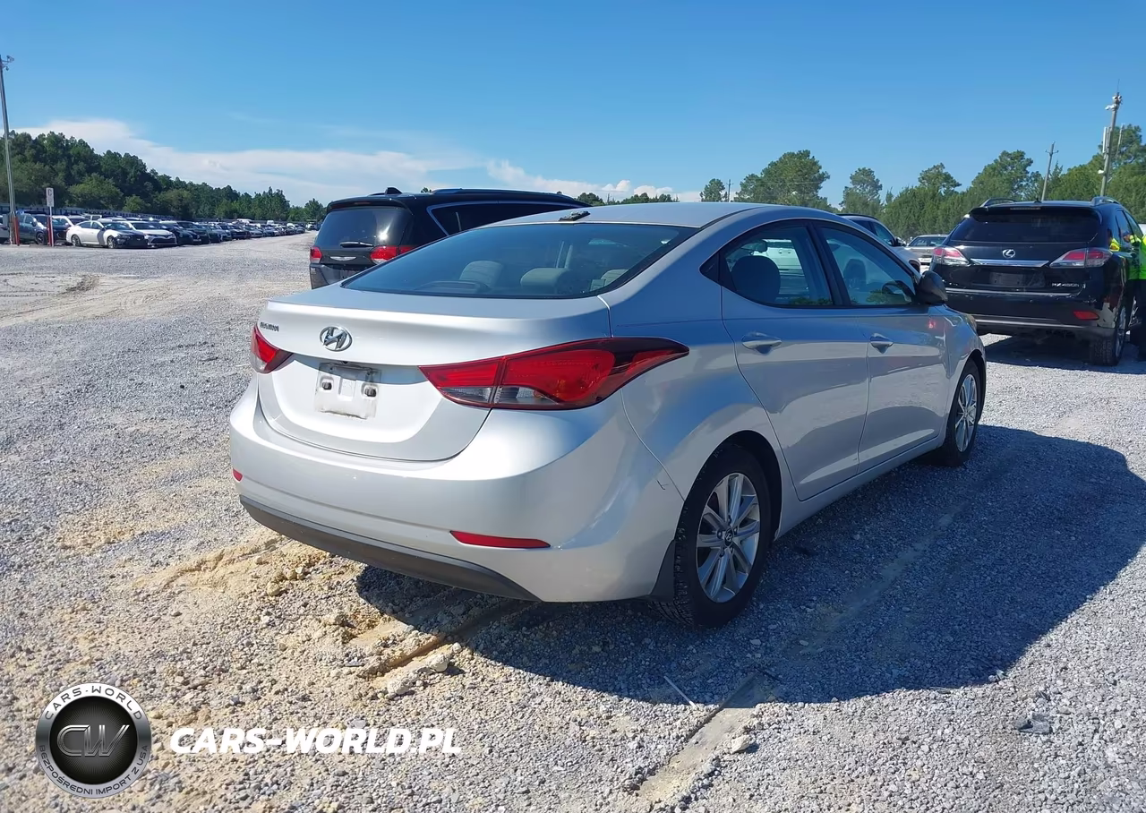 2016 Hyundai Elantra Se VIN:5NPDH4AEXGH661348 - 4