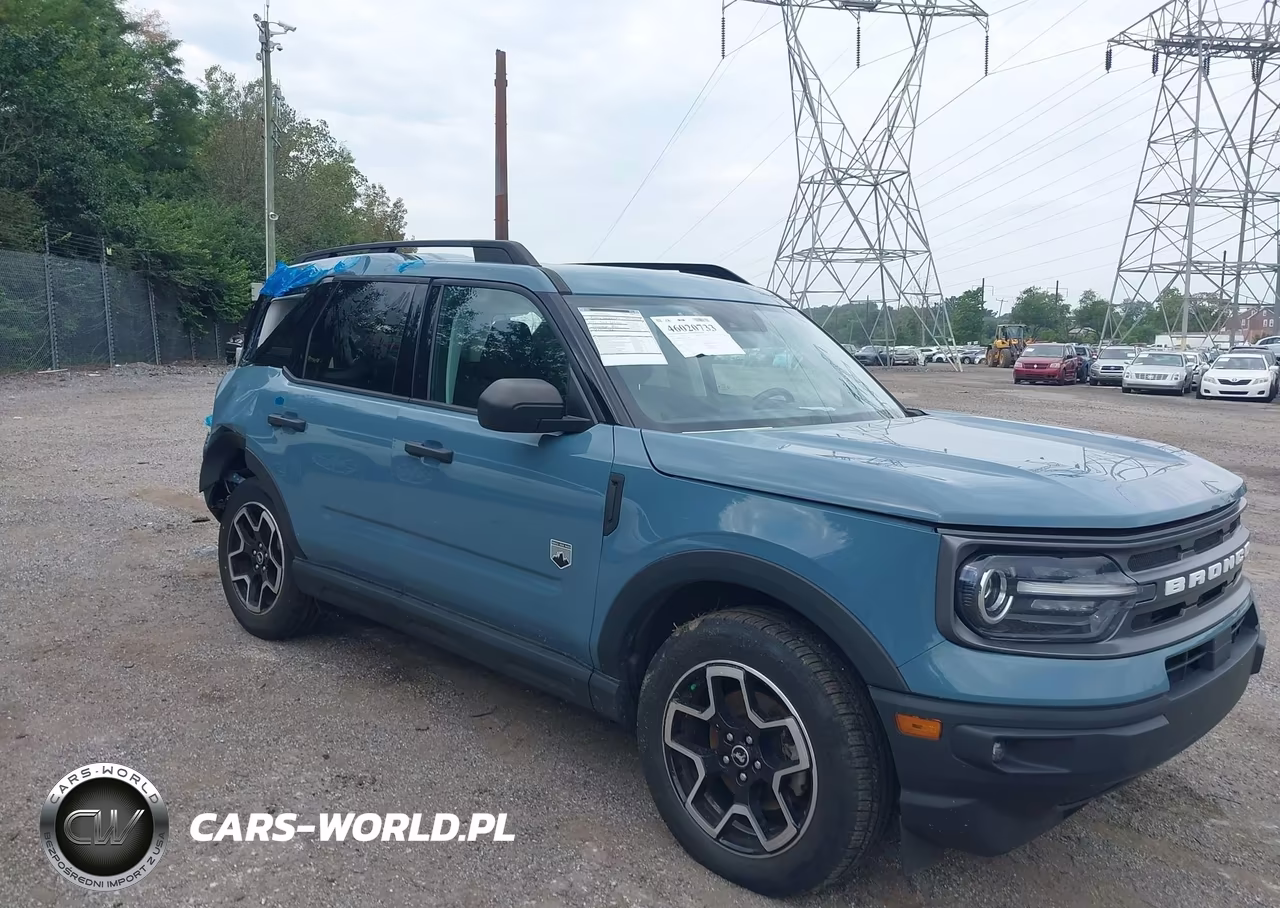 2022 Ford Bronco Sport Big Bend VIN:3FMCR9B6XNRD16937 - 1