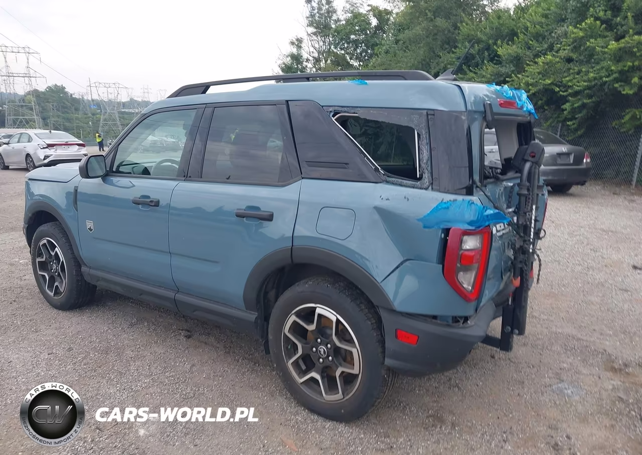 2022 Ford Bronco Sport Big Bend VIN:3FMCR9B6XNRD16937 - 3