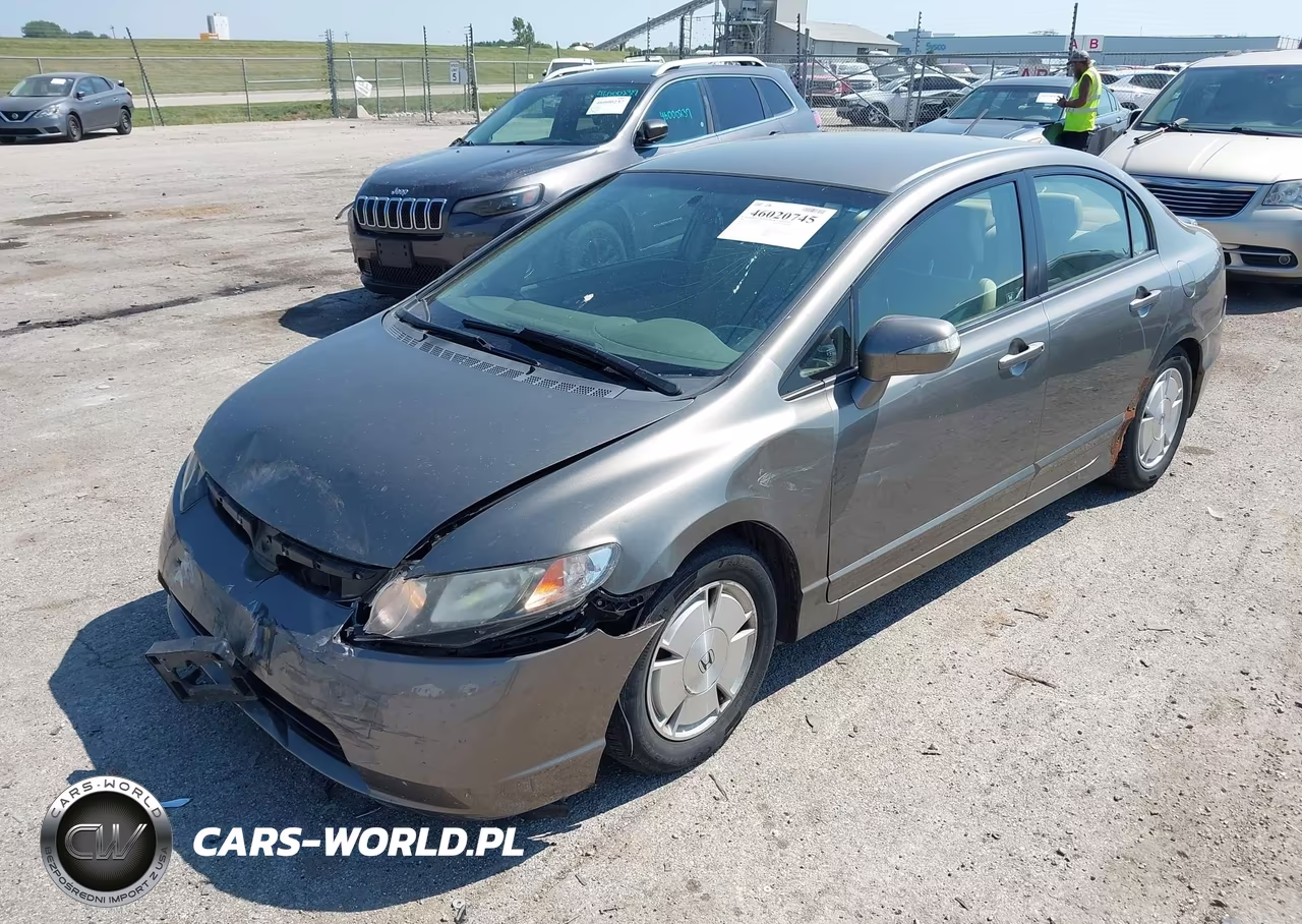 2007 Honda Civic Hybrid VIN:JHMFA36227S023956 - 2